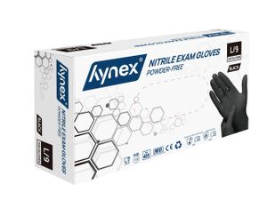 Handschoen Hynex L nitril 100stuks zwart