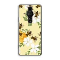 No flowers without bees: Sony Xperia Pro-I Transparant Hoesje