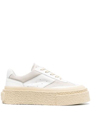 MM6 Maison Margiela baskets à plateforme - Blanc