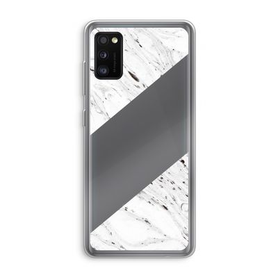 Biggest stripe: Samsung Galaxy A41 Transparant Hoesje