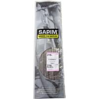 Sapim spaak leader 14-216 rvs z/nippel (1 stuk)