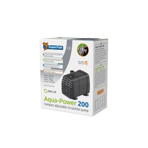 Superfish Aquapower 200 Opvoerpomp - Geschikt voor Aquaria & Fonteinen, Stille Werking, 200L/H