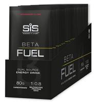 SIS Beta Fuel Aardbei Limoen energydrink sachet 15 stuks - thumbnail
