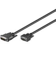 Goobay MMK 632-100 12+5 - 15 pin HD 1m SB DVI-I VGA (D-Sub) Zwart