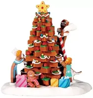 Lemax the family tree kerstdorp tafereel Sugar &apos;N&apos; Spice 2017