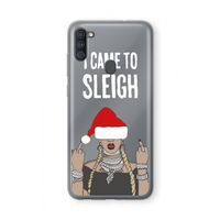 Came To Sleigh: Samsung Galaxy A11 Transparant Hoesje