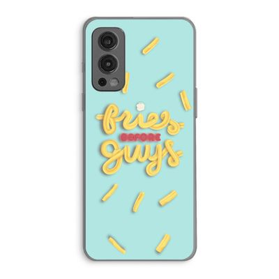 Always fries: OnePlus Nord 2 5G Transparant Hoesje