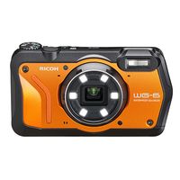 Ricoh WG-6 1/2.3" Compactcamera 20 MP CMOS 3840 x 2160 Pixels Zwart, Oranje - thumbnail