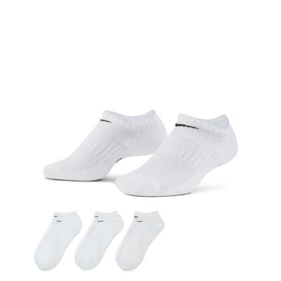 Nike Everyday Cushioned Sportsokken 3-Pack Wit Zwart