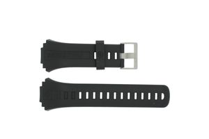 Timex horlogeband 49900 Rubber Zwart 26mm