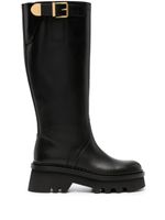 Chloé Owena knee-high leather boots - Noir - thumbnail