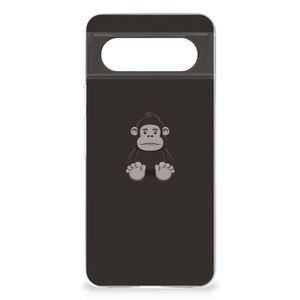 Google Pixel 8 Telefoonhoesje met Naam Gorilla