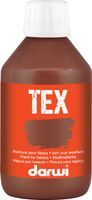 Darwi textielverf Tex, 250 ml, donkerbruin - thumbnail