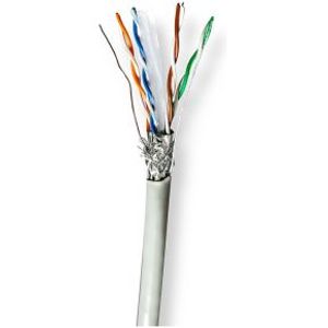 Nedis CCBG8524GY305 netwerkkabel Grijs 305 m Cat6 S/FTP (S-STP)