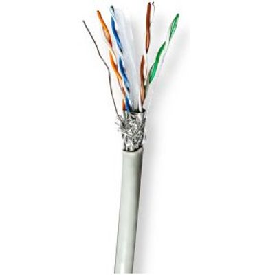 Nedis CCBG8524GY305 netwerkkabel Grijs 305 m Cat6 S/FTP (S-STP)