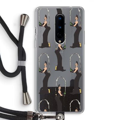 Pop Some Kim: OnePlus 8 Transparant Hoesje met koord