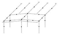Dorema Frame Voortent Royal 350 De Luxe Staal Easygrip 25mm