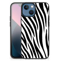 Apple iPhone 13 mini Dierenprint Telefoonhoesje Zebra - thumbnail