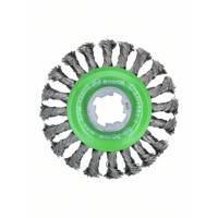 Bosch Accessories 2608620733 Schijfborstel Heavy for Inox X-LOCK, getordeerd, roestvrij, 115 mm, 0,5 mm 1 stuk(s)