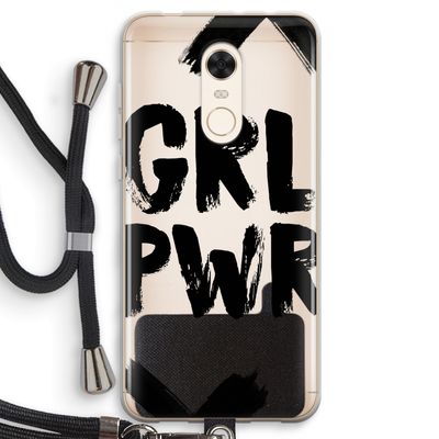 Girl Power #2: Xiaomi Redmi 5 Transparant Hoesje met koord