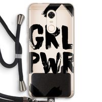 Girl Power #2: Xiaomi Redmi 5 Transparant Hoesje met koord