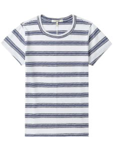 rag & bone striped cotton T-shirt - Blanc