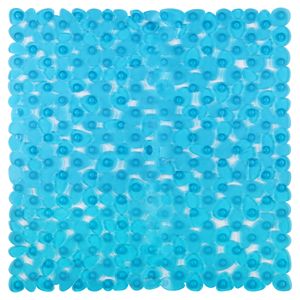 Veiligheidsmat Differnz Lapis PVC 54x54 cm Transparant Blauw