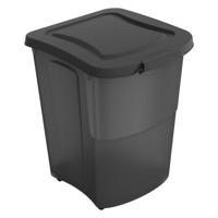 Rotho Archi Pet Food Container 38L Antraciet/Transparant Rotho Archi Pet Food Container 38L Antraciet/Transparant