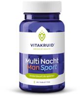 Multi Nacht Man Sport 100% Vegan 30 Tabletten
