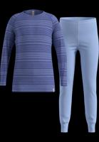 Odlo Long Active Warm Eco Set Thermoset Blue Heron - Skipper Blue 140
