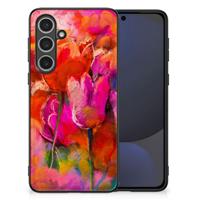 Kleurrijke Telefoonhoesje Samsung Galaxy S24 FE Tulips