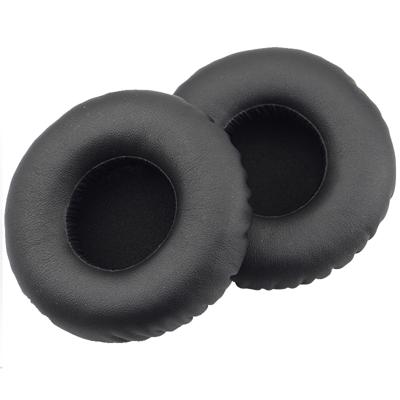Voor JBL Synchros S400BT Headphones imitatieleer + Memory Foam zachte oortelefoon beschermhoes earmuffs één paar (zwart)