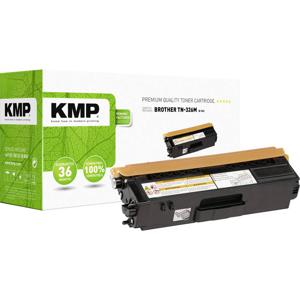 KMP Tonercassette vervangt Brother TN-326M, TN326M Compatibel Magenta 3500 bladzijden B-T63