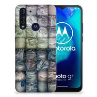 Silicone Back Cover Motorola Moto G8 Power Lite Spijkerbroeken