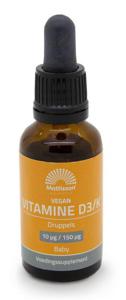 Vitamine D3/k baby 10mcg/150mcg vegan druppels