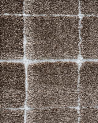 Vtwonen - vloerkleed Blocks - Warm Brown - - Vtwonen - vloerkleed Blocks - Warm Brown - -