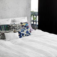 Dommelin Dekbedovertrek Hanna Wit