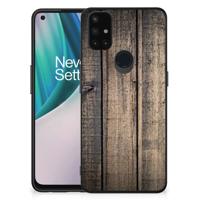 OnePlus Nord N10 5G Houten Print Telefoonhoesje Steigerhout OnePlus Nord N10 5G Houten Print Telefoonhoesje Steigerhout
