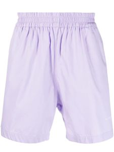 Ih Nom Uh Nit short élastiqué à logo imprimé - Violet