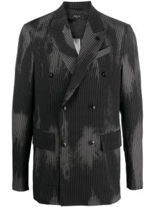 AMIRI blazer à boutonnière croisée - Noir