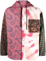 Marcelo Burlon County of Milan veste patchwork à capuche - Rose