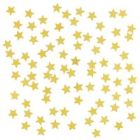 3 x stuks gouden sterren confetti zakjes 15 gram