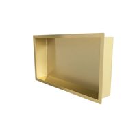 Inbouwnis Aquasplash Incorporado 30x60x10 cm Geborsteld Messing Goud Aquasplash