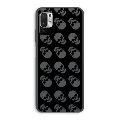 Musketon Skulls: Xiaomi Redmi Note 10 5G Transparant Hoesje