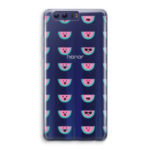 Smiley watermeloenprint: Honor 9 Transparant Hoesje