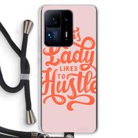 Hustle Lady: Xiaomi Mi Mix 4 Transparant Hoesje met koord