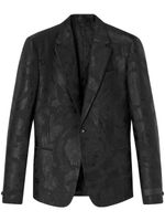 Versace blazer à motif Barocco en jacquard - Noir - thumbnail