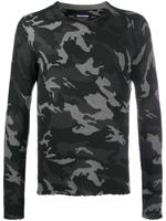 Zadig&Voltaire pull Kennedy à motif camouflage - Noir