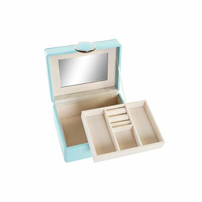 Doos-Juwelenkistje DKD Home Decor Groen Hout MDF 23 x 17 x 10 cm