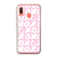 XOXO: Samsung Galaxy A20e Transparant Hoesje